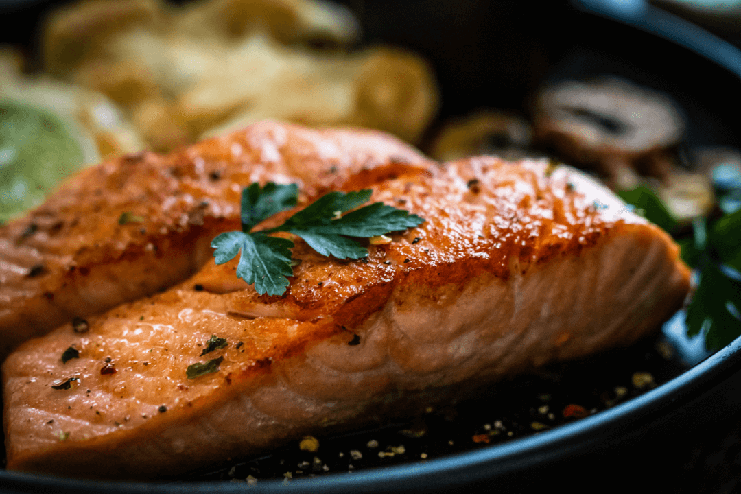 Salmon is full of Omega-3s