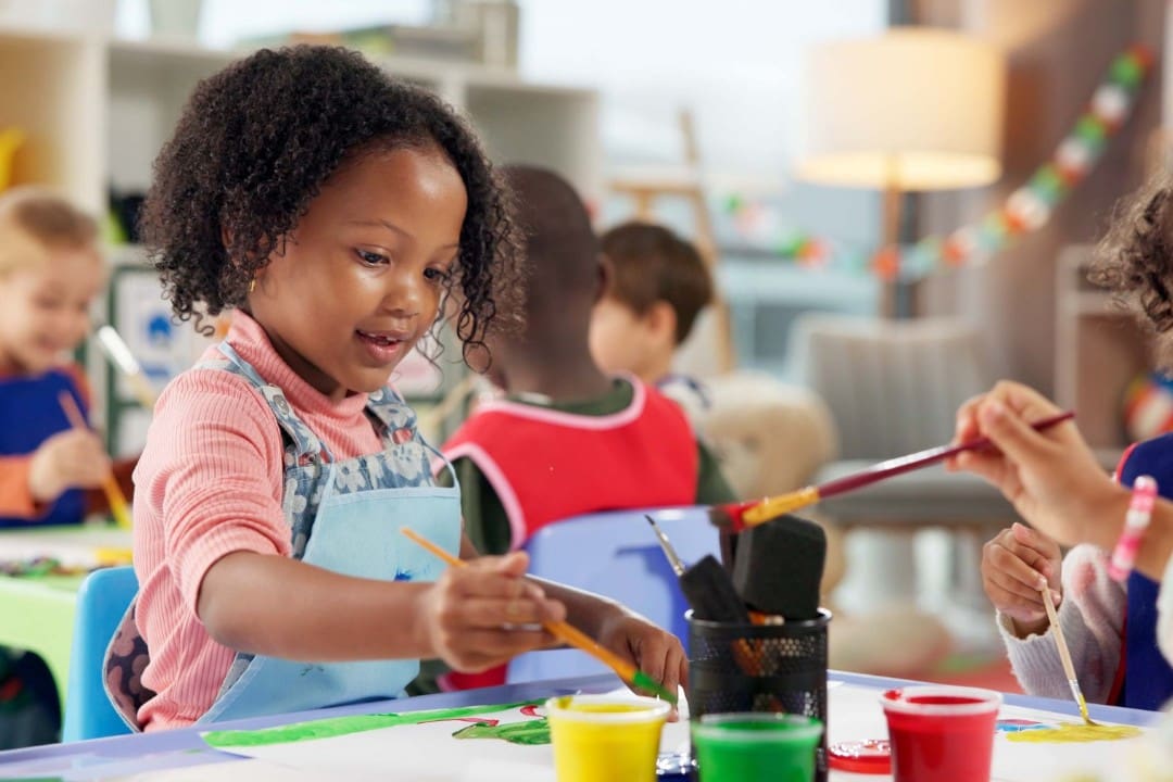 Child gaining long-term benefits of early childhood learning