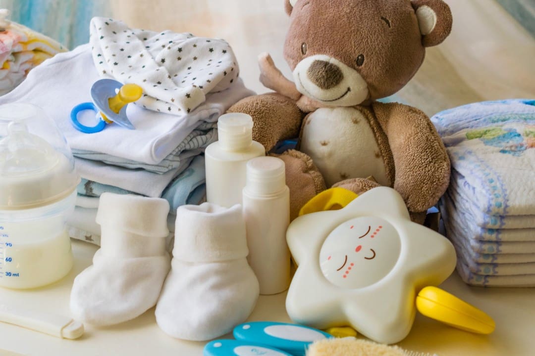 Infant child care supplies